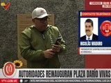 Pdte. Nicolás Maduro: El fascismo más nunca podrá agredir un homenaje de Darío Vivas