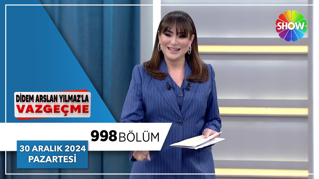 Didem Arslan Yılmaz'la Vazgeçme 998. Bölüm | 30 Aralık 2024