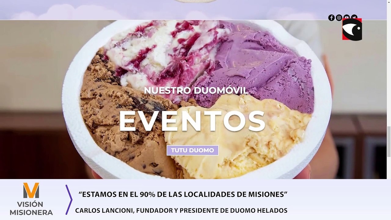 Con una nueva planta de elaboración, 82 locales y cerca de 400 empleados, Duomo Helados se expande dentro y fuera de Misiones
