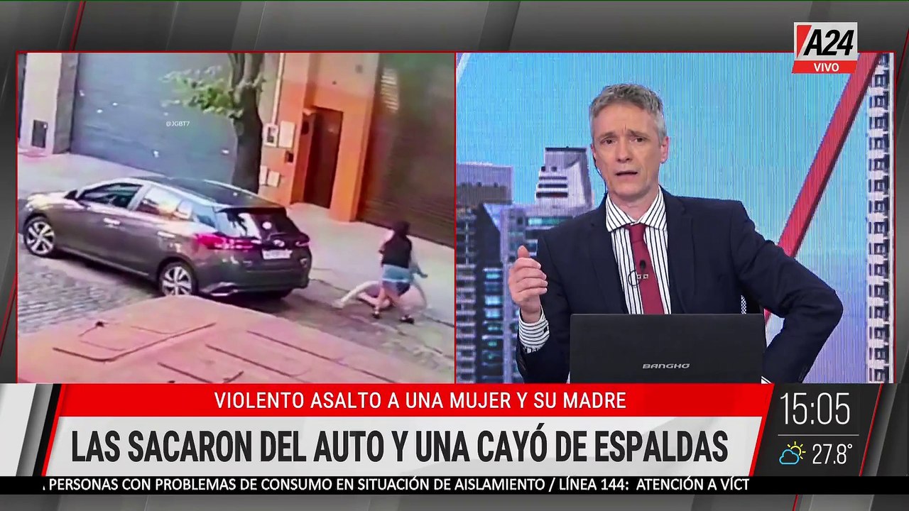 🚨 VIOLENTO INTENTO DE ROBO EN BARRACAS A UNA MUJER Y A SU MADRE DE 81 AÑOS