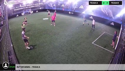 But de Mimil - Team A