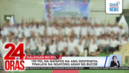 159 PDL na natapos na ang sentensyia, pinalaya na ngayong araw ng BOC | 24 Oras