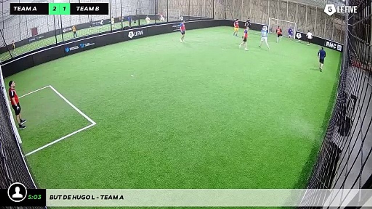 But de Hugo L - Team A
