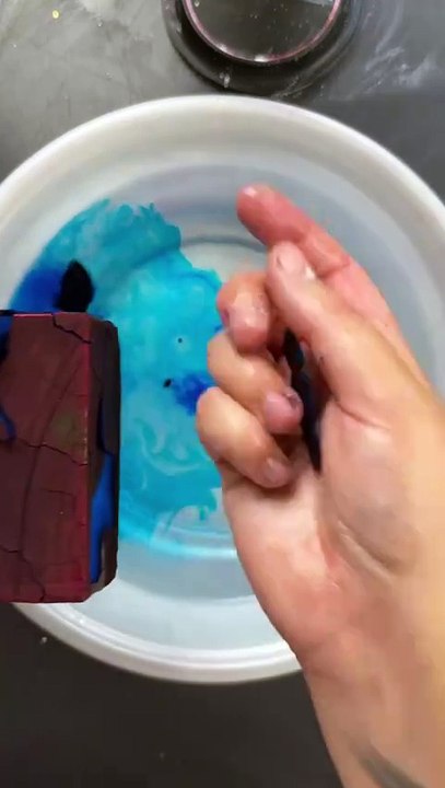Blue in my hands