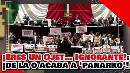 ¡ERES UN IGNORANTE OJET…! ¡El SECRETARIO de HACIENDA DESTRUYE a PAYASO ‘NARKO PANISTA’ MEDIOCRE!