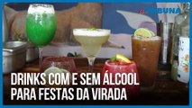 Drinks com e sem álcool para festas da virada | Como Fazer