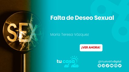 Falta de deseo Sexual