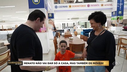 Foi surpreendida! Além da casa, diarista descobre que ganhou móveis novos