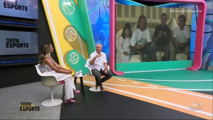 Elia Jr relembra histórias no Show do Esporte