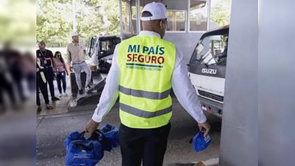 Gobierno realiza operativo de fin de año; entregan botiquines