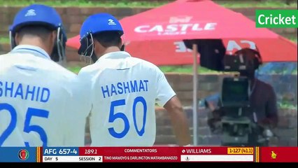 Zimbabwe vs Pakistan 1st Test Day 5 Highlights 2024