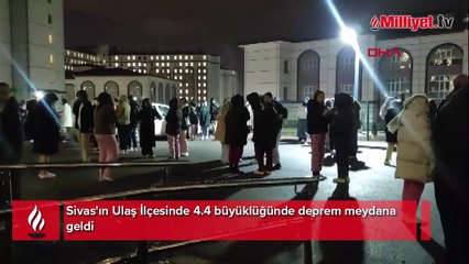 Sivas'ta 4.4 büyüklüğünde korkutan deprem! AFAD duyurdu