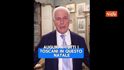 Gli auguri di Giani: Natale caratterizzato dal desiderio di pace e di speranza
