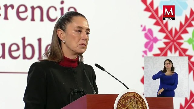 Sheinbaum condena la apología de grupos criminales; menciona el evento de Coalcomán, Michoacán