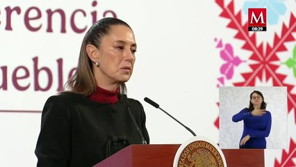 Sheinbaum condena la apología de grupos criminales; menciona el evento de Coalcomán, Michoacán
