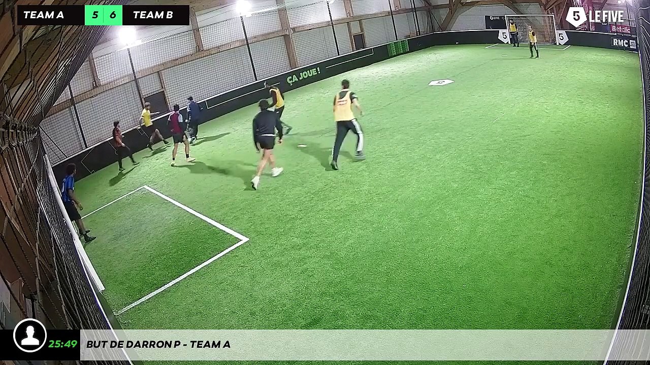 But de Darron P - Team A