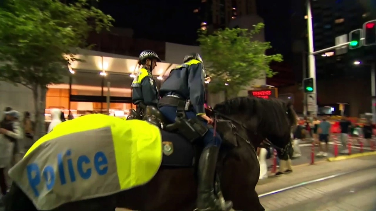 Revellers arrive early to secure vantage points for Sydney’s NYE