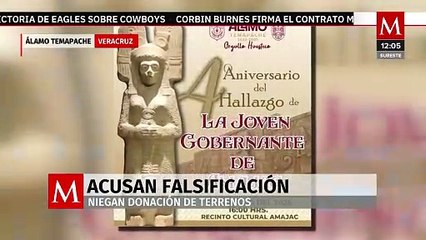Ejidatarios de Álamo de Temapache niegan donación de terrenos para obras en recinto cultural