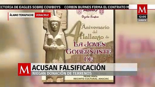 Ejidatarios de Álamo de Temapache niegan donación de terrenos para obras en recinto cultural