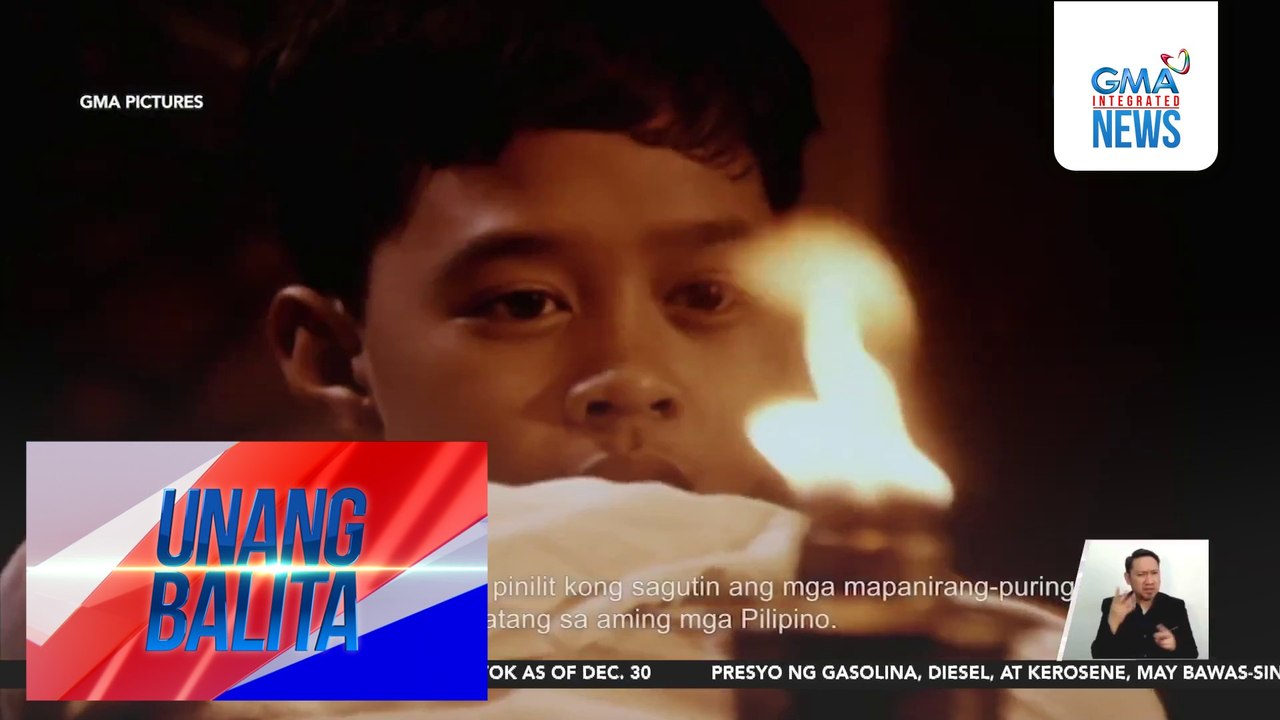 Digitally restored at remastered version ng MMFF 1998 Best Picture na "Jose Rizal," napapanood na sa Netflix Philippines | Unang Balita
