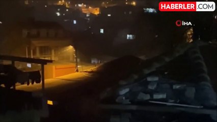 Edirne'de Elektrik Hattı Patladı, Yangın Çıktı
