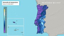 Tempo frio e nevoeiro persistente marcam a Passagem de Ano nestas zonas de Portugal