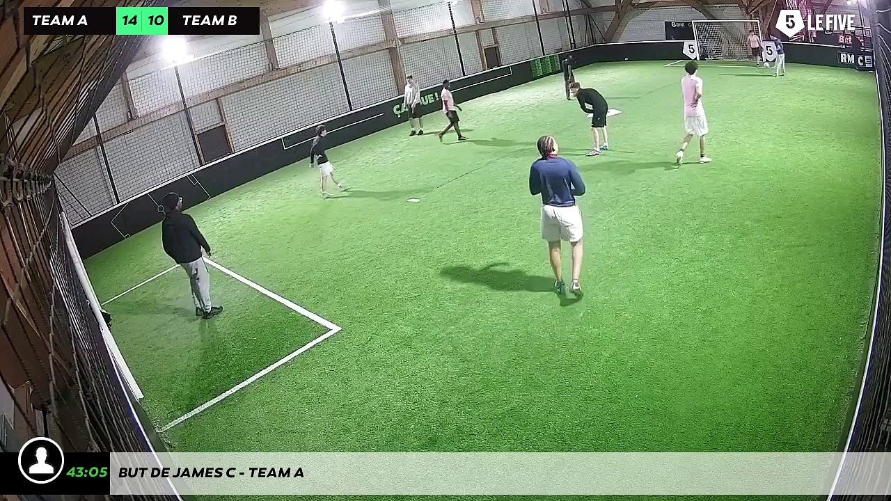 But de James C - Team A