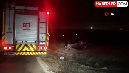 Virajı Alamayan Tofaş Otomobil Şarampole Takla Attı: 1 Yaralı