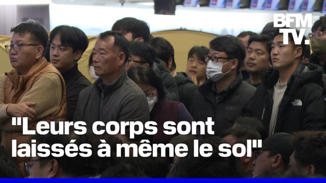 Leurs corps sont laissés à même le sol : les familles des victimes du crash en Corée du Sud demandent à pouvoir identifier leurs proches
