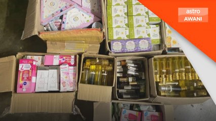 PGA rampas kosmetik Thailand bernilai lebih RM100,000
