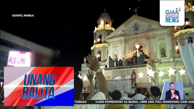 Mga deboto ng Hesus Nazareno, nakiisa sa walk of thanksgiving sa Quiapo | Unang Balita