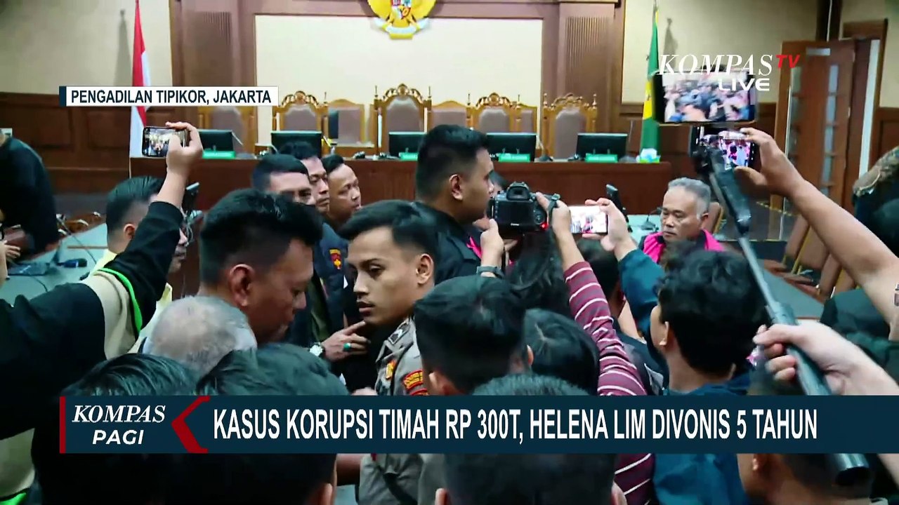 Kasus Korupsi Timah Rp300 Triliun, Hakim Vonis Helena Lim 5 Tahun & Harvey Moeis 6,5 Tahun