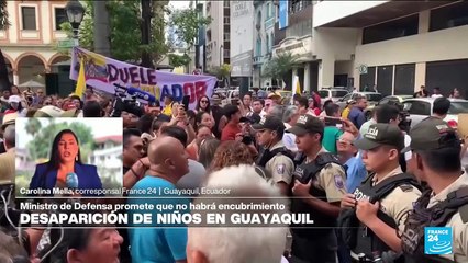 Informe desde Guayaquil: investigan la desaparición de cuatro niños detenidos por militares
