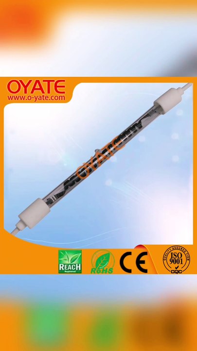SK15 Short Wave 570mm 400v 1500w Quartz Infrared Halogen Heating Lamp IR Lamps