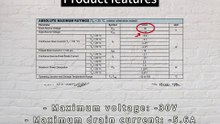 AP2327GN-HF-VB is a SOT23 package P-Channel field effect MOS tube