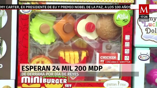Reyes Magos dejarán una derrama económica de 24 mil 200 mdp