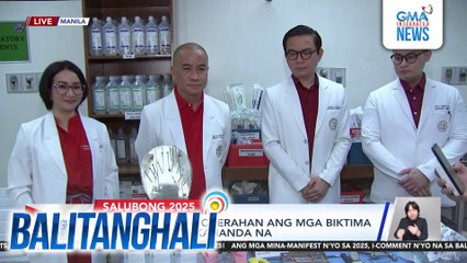Mga gamit para operahan ang mga biktima ng paputok, nakahanda na | Balitanghali