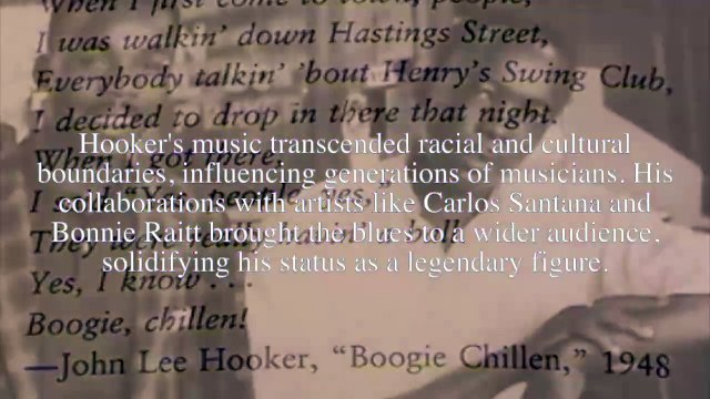 John Lee Hooker and the music Industry