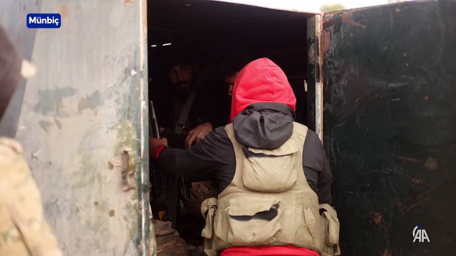 Suriye Milli Ordusu güçleri, Münbiç'e saldıran PKK/YPG'li teröristlerle çatışıyor