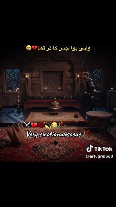 Very emotional scene of Orhan ghazi😥