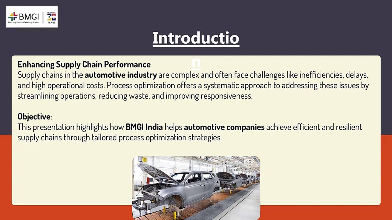 Improving Supply Chains in the Automotive Industry with Process Optimization