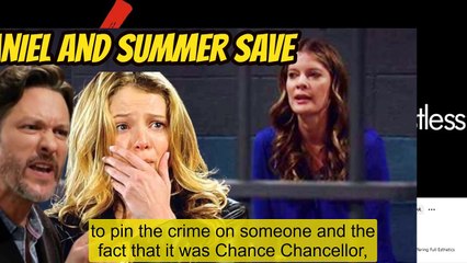 The Young And The Restless Daniel and Summer are helpless - Christine will save Phyllis from prison