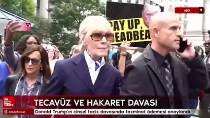 Donald Trump'ın cinsel taciz davasında tazminat ödemesi onaylandı