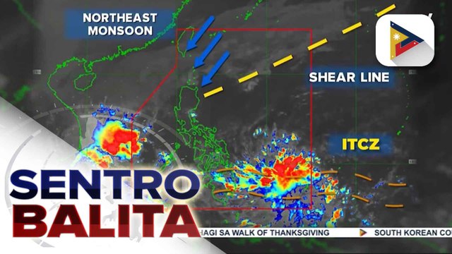ITCZ, shear Line at easterlies, nagpapaulan sa ilang bahagi ng bansa