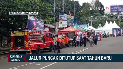 Jelang Malam Tahun Baru, Jalur Puncak Ditutup Selama 12 Jam