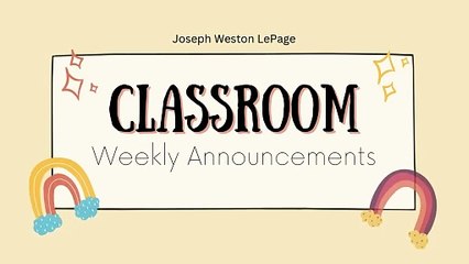 Joseph Weston LePage’s Upcoming Guest Lecture: What You Need to Know