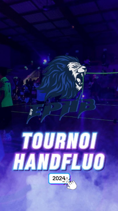 Tournoi HandFluo de l’EPHB #Handball #Fluo #Tournoi #Hand