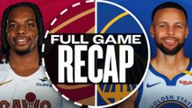 Game Recap: Cavaliers 113, Warriors 95