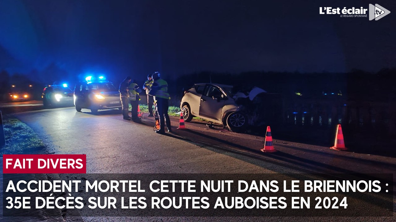Accident mortel ce 31 décembre dans le Briennois : 35e décès sur les routes auboises en 2024