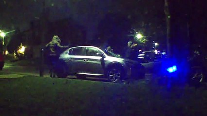 Man has car smashed up by yobs in case of "mistaken identity"